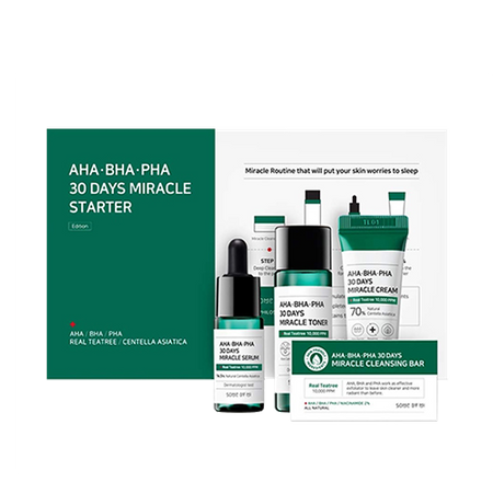 [some by mi]  aha bha pha 30days miracle starter kit - na trądzik i podrażnienia