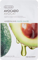 [THE FACE SHOP]  REAL NATURE FACE MASK  AVOCADO maska w płachcie