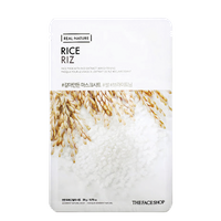 [THE FACE SHOP]  REAL NATURE FACE MASK  RICE maska w płachcie