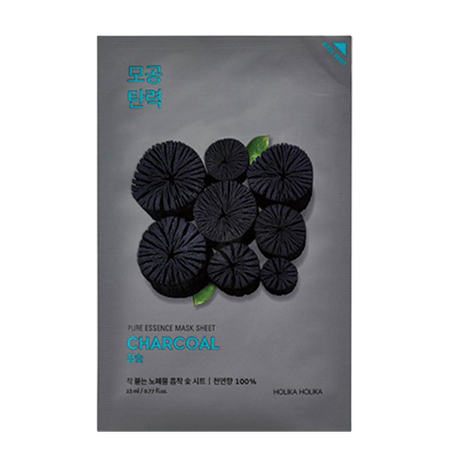 [HOLIKA HOLIKA]  PURE ESSENCE MASK SHEET CHARCOAL 23ML