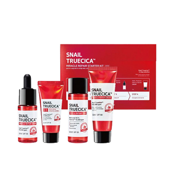 [some by mi]  snail truecica miracle repair starter kit - na zmarszczki i trądzikowe zmiany - anty-aging