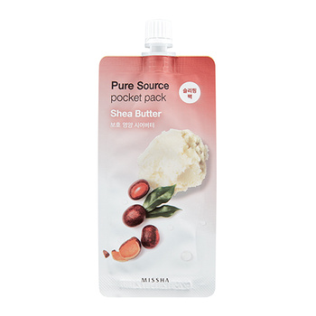 [missha]  pure source pocket pack [shea butter] 10ml anty aging