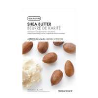 [THE FACE SHOP]  REAL NATURE FACE MASK WITH SHEA BUTTER EXTRACT
