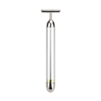 24k srebrny roler do twarzy masażer - wibracyjny liftingujacy