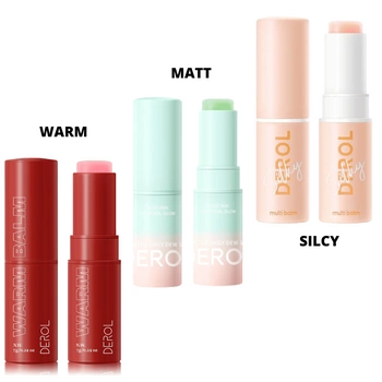 MIX krem w sztyfcie 3szt (Silcy, Warm, Glassy)