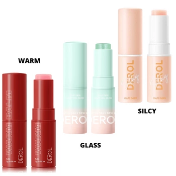 MIX krem w sztyfcie 3szt (Silcy, Warm, Glass)