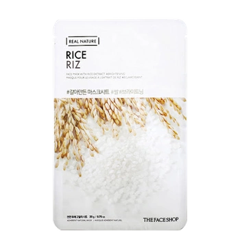 [THE FACE SHOP]  REAL NATURE FACE MASK  RICE maska w płachcie